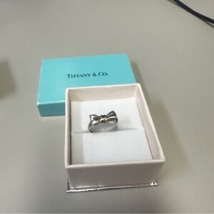Tiffany & Co. Silver Bow Ring